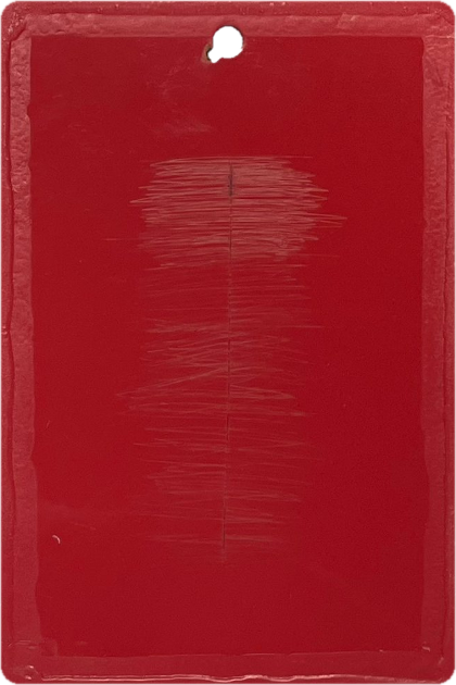 Red panel after 250 hours of neutral salt spray